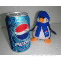 Plush Penguine with Bule Hat and Scarf Toys for Gifts